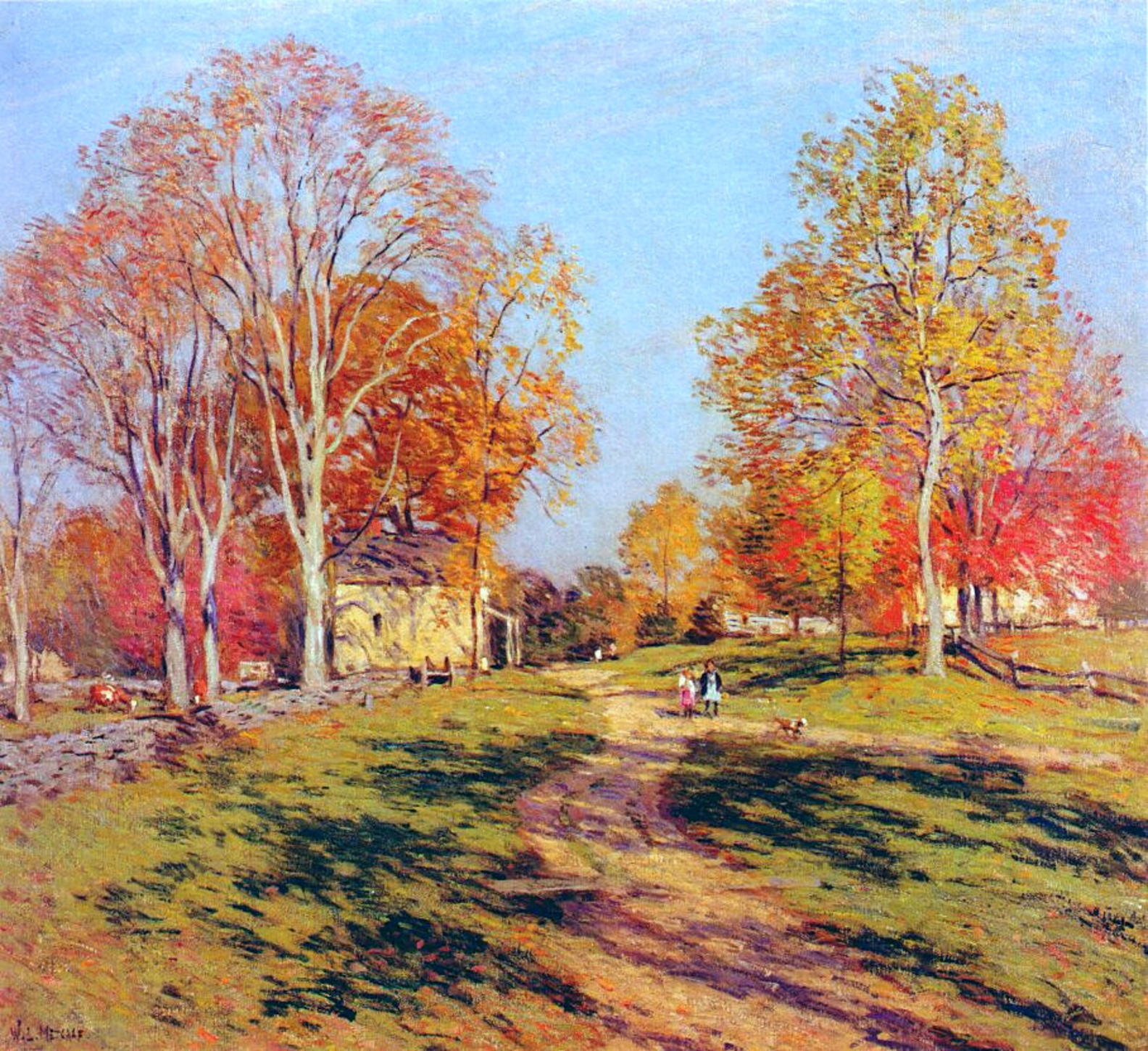 威拉德·梅特卡夫《晨影》