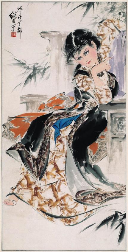 刘继卣《人物画》