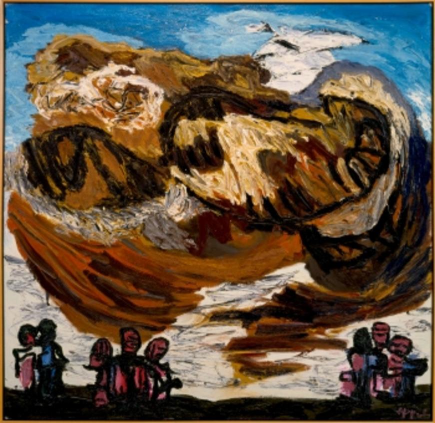 卡雷尔·阿佩尔《云：云和人》Cloud: Clouds and People