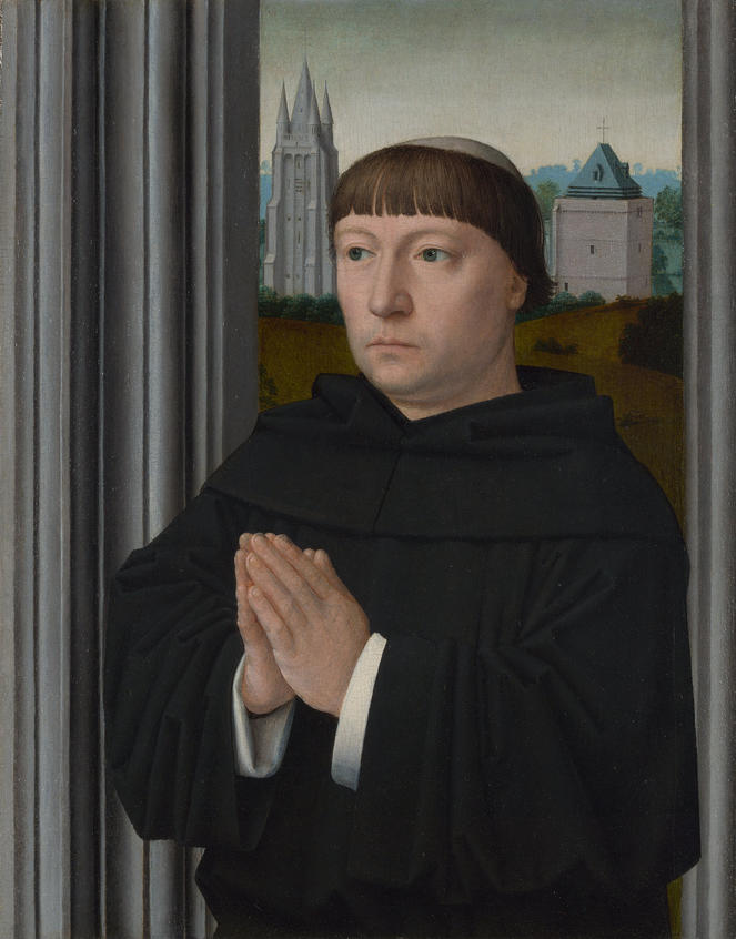 杰拉尔德·大卫《一个在祈祷的奥古斯丁修道士》An Augustinian Friar Praying