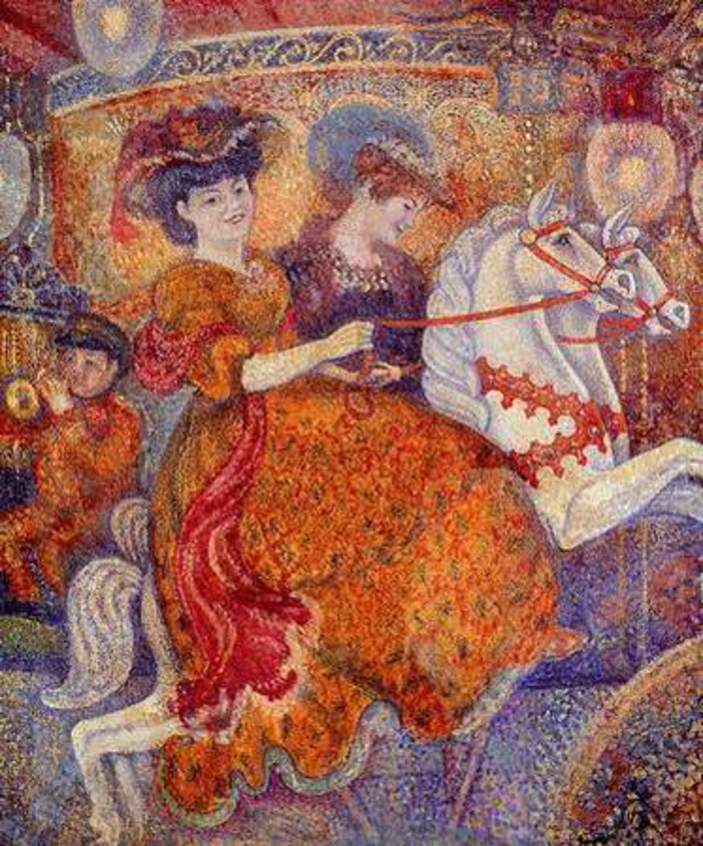 乔治·莱门《狂欢节的旋转木马》Carnival the Carousel