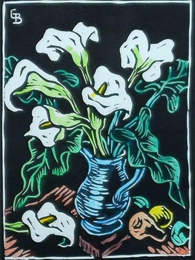 格雷戈尔·布萨尔《静物·花》Still Life Flowers