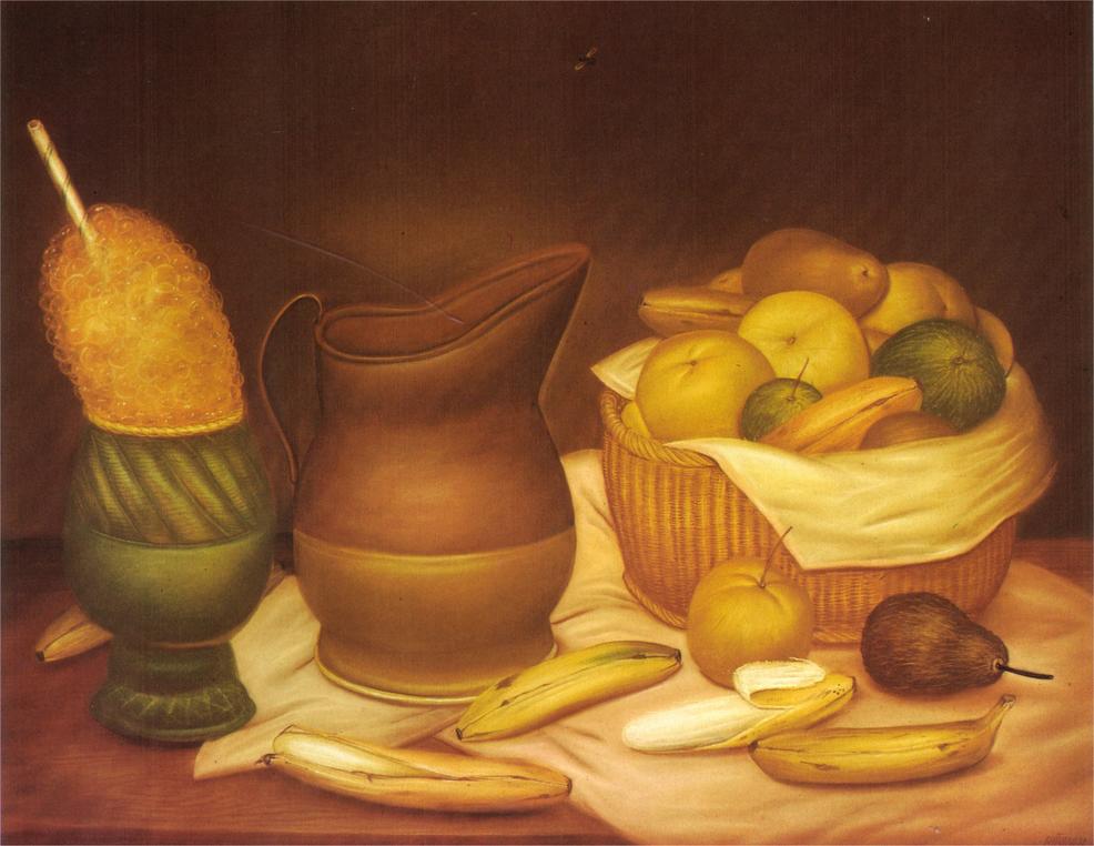 费尔南多·博特罗《静物》Still Life