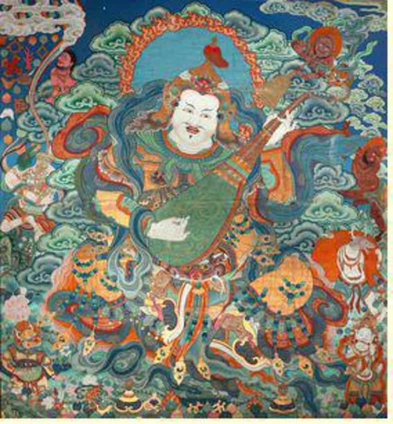 唐卡《五屯寺壁画》