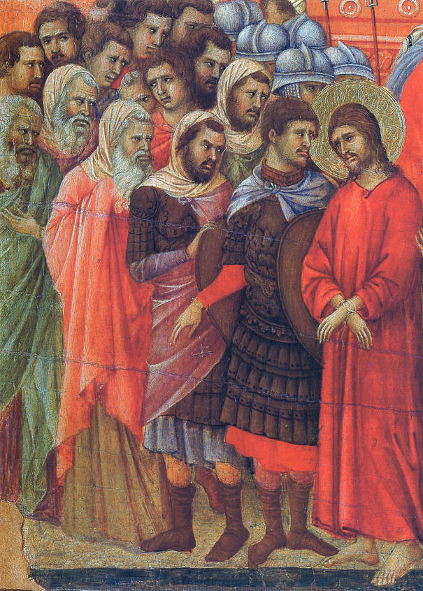 杜乔·迪·博尼塞尼亚《彼拉多洗手》Pilate washes his hands